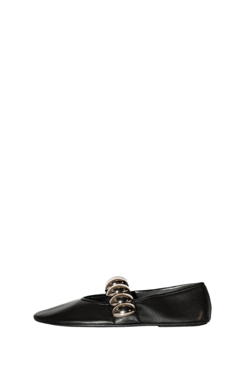 JEFFREY CAMPBELL BALLET-SD Black Silver