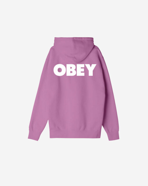 OBEY BOLD PULLOVER PREMIUM PULLOVER Moonlite Mauve