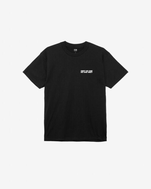 OBEY NO ONE OBEY CLASSIC T-SHIRT Black