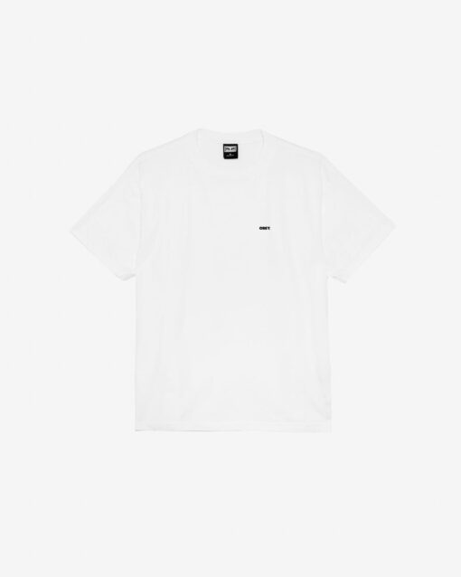 OBEY BOLD III HEAVYWEIGHT T-SHIRT White