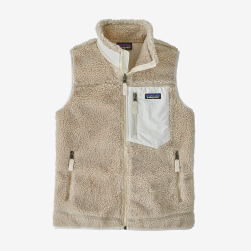 PATAGONIA Women’s Classic Retro-X® Fleece Vest Natural Birch White