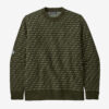 PATAGONIA Men’s Recycled Wool-Blend Sweater Fisherman Stitch: Pine Needle Green