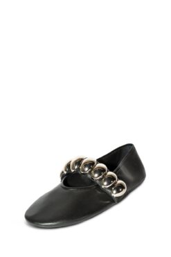 JEFFREY CAMPBELL BALLET-SD Black Silver