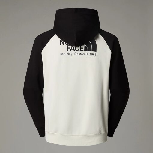 THE NORTH FACE FELPA CON CAPPUCCIO HERITAGE White Dune-TNF Black