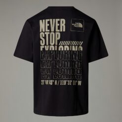 THE NORTH FACE T-SHIRT COORDINATES Black