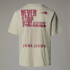 THE NORTH FACE T-SHIRT COORDINATES Clay Grey