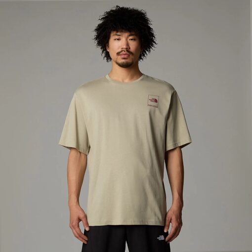 THE NORTH FACE T-SHIRT COORDINATES Clay Grey