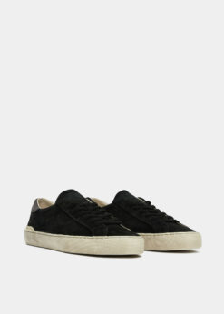 D.A.T.E. HILL Low Suede Black