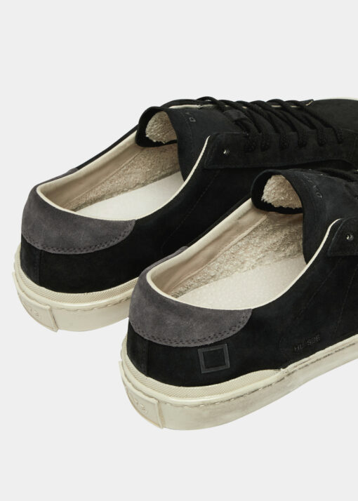 D.A.T.E. HILL Low Suede Black