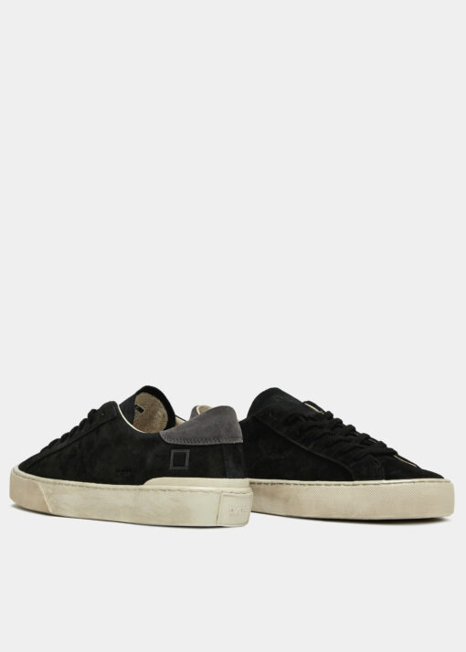 D.A.T.E. HILL Low Suede Black