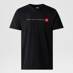 THE NORTH FACE T-SHIRT NEVER STOP EXPLORING Black