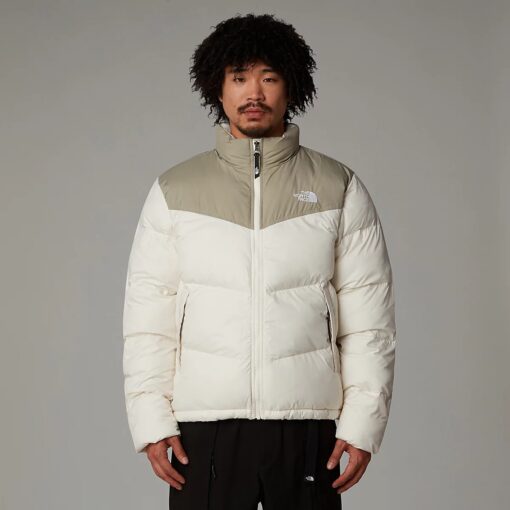 THE NORTH FACE GIACCA SAIKURU White Dune-Clay Grey uomo