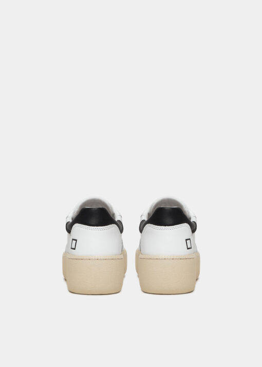 D.A.T.E. STEP Calf White Black