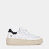 D.A.T.E. STEP Calf White Leopard