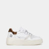 D.A.T.E. STEP Calf White Black