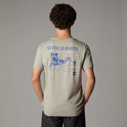 THE NORTH FACE T-SHIRT TOPOGRAPHIC Clay Grey