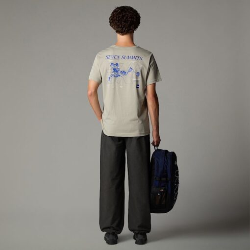 THE NORTH FACE T-SHIRT TOPOGRAPHIC Clay Grey