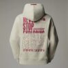 THE NORTH FACE FELPA CON CAPPUCCIO COORDINATES clay grey