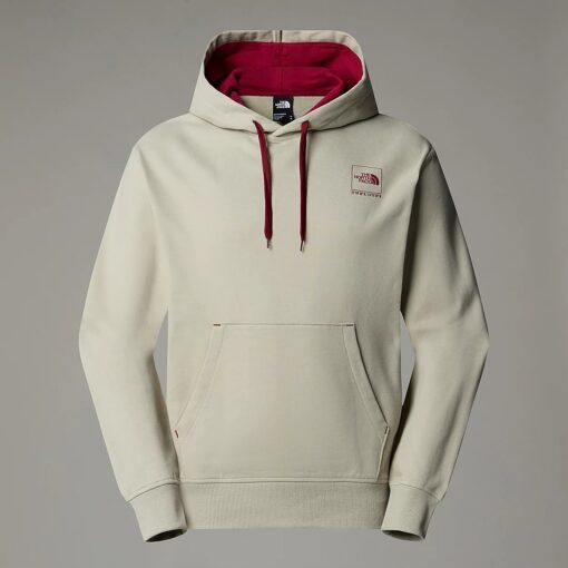 THE NORTH FACE FELPA CON CAPPUCCIO COORDINATES clay grey