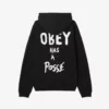 OBEY QUALITY DISSENT PULLOVER Black