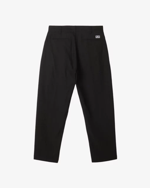 OBEY FUBAR PLEATED PANT Black