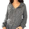 MERCI Cardigan tricot Grigio