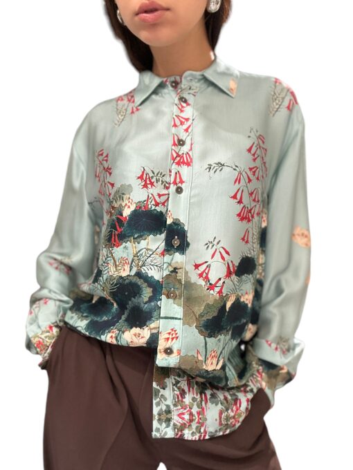 TENSIONE IN camicia fluida fantasia orientale