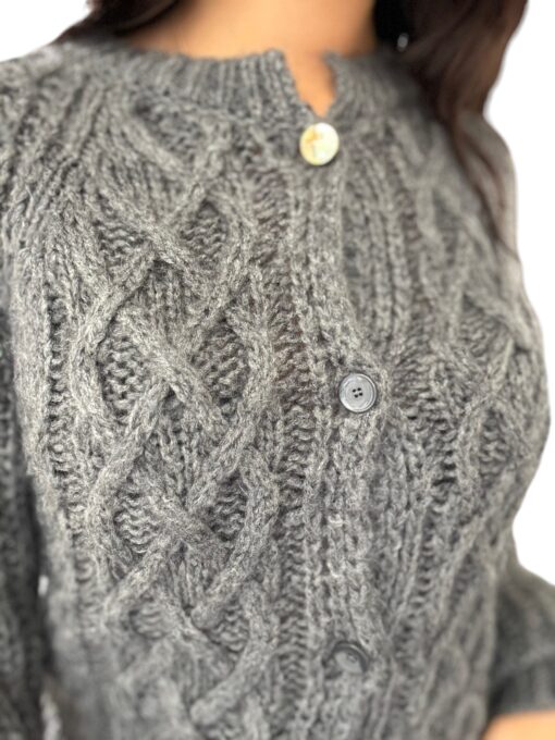 MERCI Cardigan tricot Grigio