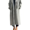 IMPERIAL Cappotto con tasche ampie dal taglio lungo Grigio