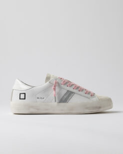 D.A.T.E. HILL LOW CALF White Patent