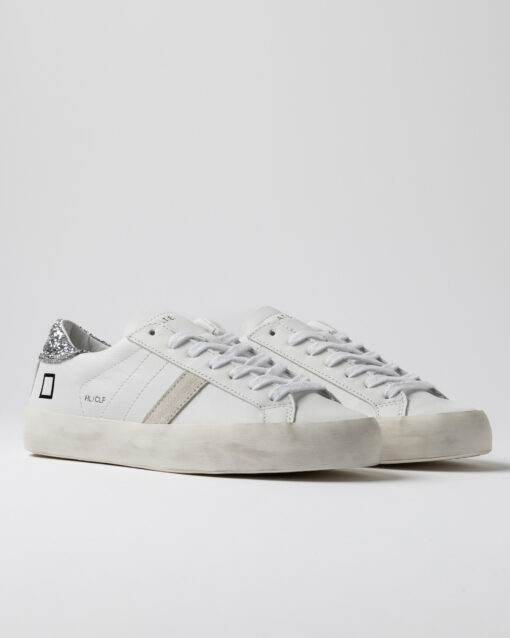 D.A.T.E. HILL LOW CALF White Silver