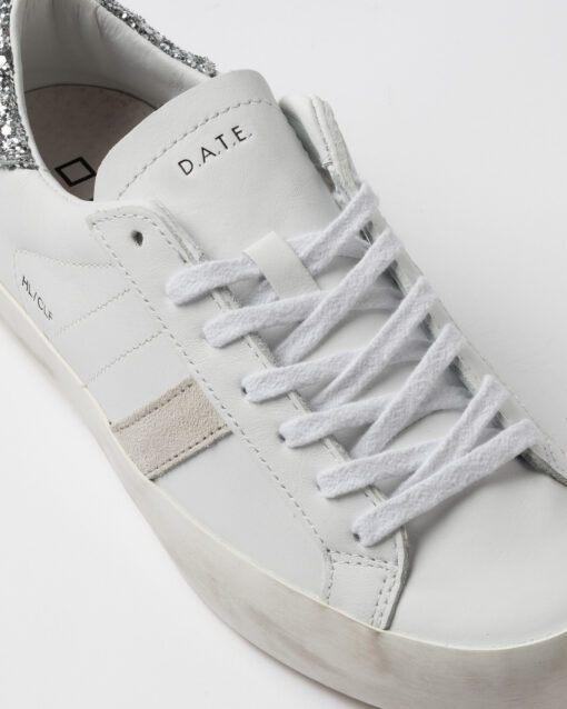 D.A.T.E. HILL LOW CALF White Silver