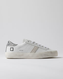 D.A.T.E. HILL LOW CALF White Silver