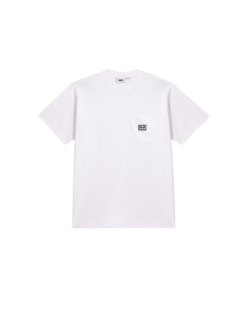 OBEY T-SHIRT ESTABLISHED WORKS EYES POCKET White