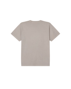 OBEY T-SHIRT LOWERCASE PIGMENT Silver Grey