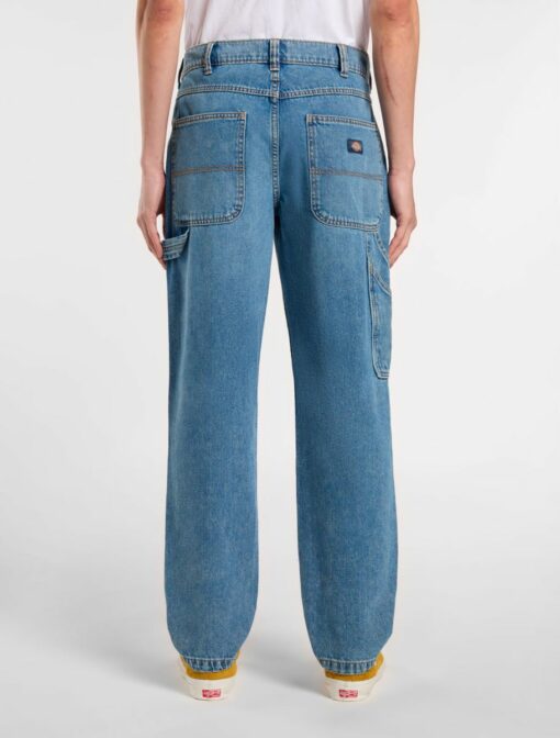 DICKIES Pantaloni Garyville Denim Blue Fade