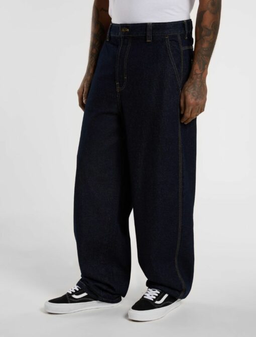 DICKIES Pantaloni In Denim Madison Blue Rinsed